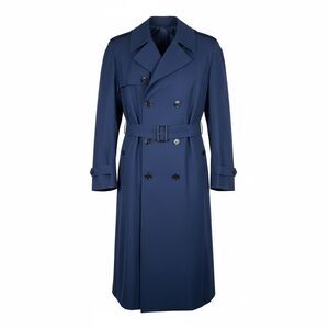 USAF Air Force Topcoat 46 X-Long Neptune Garment Co Navy Trench Coat